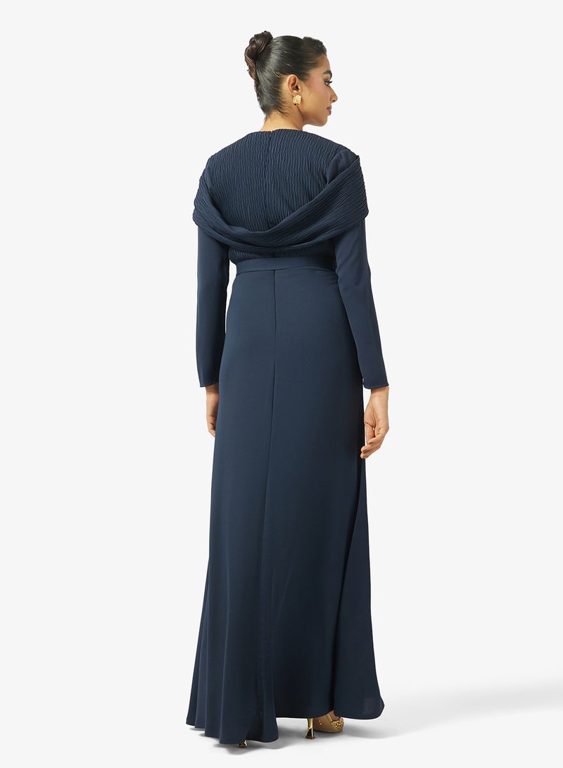 Iyra V-Neck Tiered Dress - Image 2